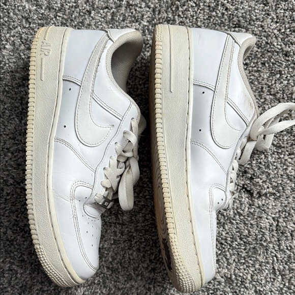 Women’s White Air Force 1 Nike Sneakers - Picture 4 of 5
